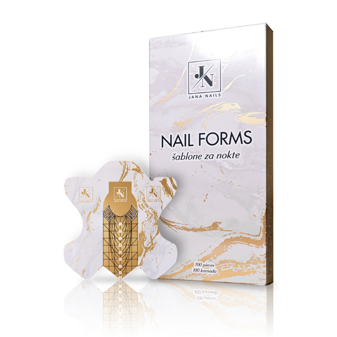 BUTTERFLY GOLD ŠABLONE 100kom BOX